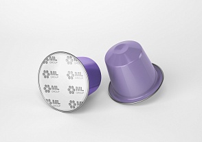 Sealing lids for sealing coffee capsules