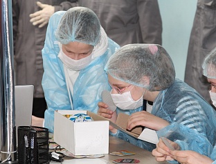 Schoolchildren of the Tula region visited the „MILK“ Packaging factory“ as an excursion within the framework of vocational-oriented education